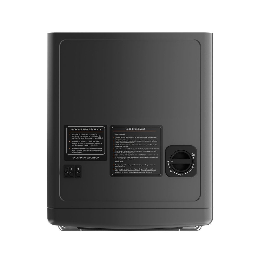 Estufa H&iacute;brida Gas Y El&eacute;ctrica 11 A 15 Kgs 4,2 Kw Hh15b Onix image number 6.0
